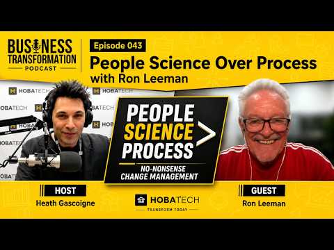 Ron Leeman on People Science, Digital Change, and Why 70% Failure Rates Are a Myth