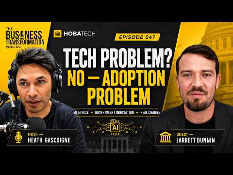 AI, Ethics & Transformation in Government: Jarrett Bunnin on Leading Innovation in the Public Sector