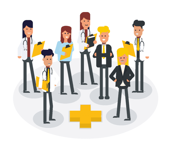 Create a multi-disciplinary collaborative team