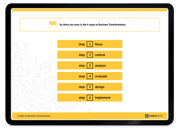 6 Steps To Business Transformation 5