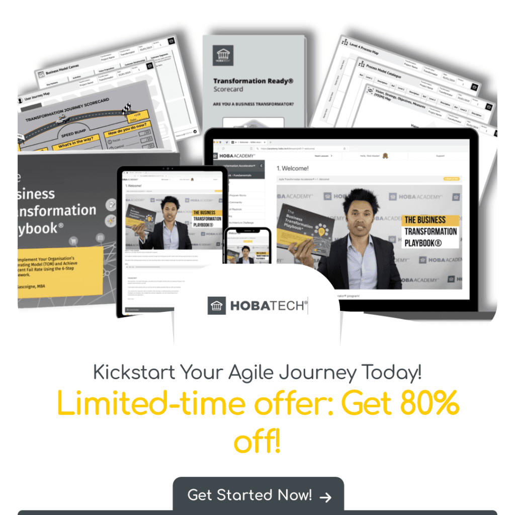 Unlock Agile Excellence: HOBA Launches New Programs with 80% Off Sale! Unlock Agile Excellence: HOBA Launches New Programs with 80% Off Sale!