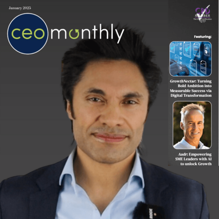 HOBA Tech Heath Gascoigne CEO Monthly-Digital Transformation CEO of the Year 2025