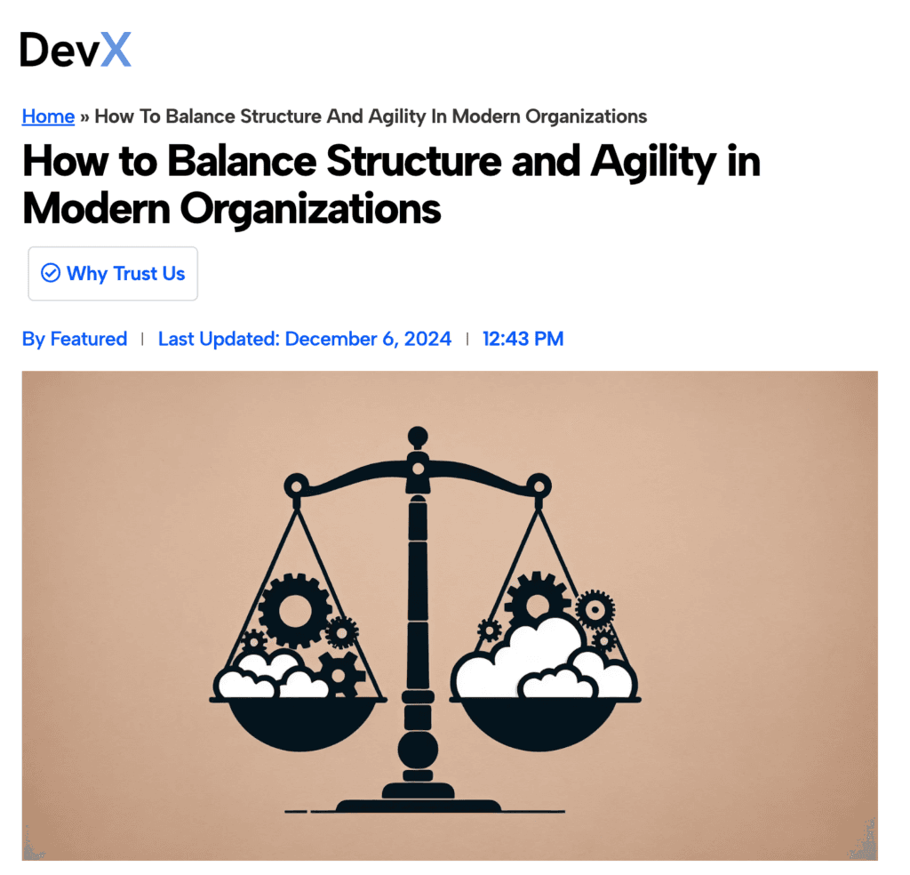 How Heath Gascoigne Balances Structure and Agility in Modern Organizations