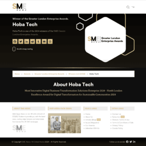 SME News Awards 2024 Award SME News Awards 2024 Award