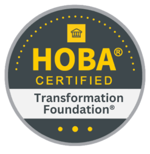HOBA Certified Business Transformation Foundation Badge