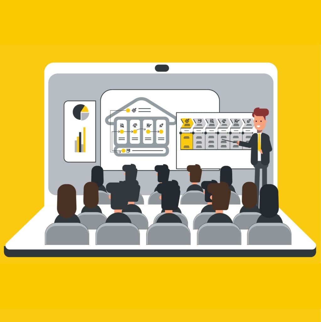 HOBA Enterprise Online Portal - Course Selection HOBA Enterprise Online Portal interface for agile business transformation course selection