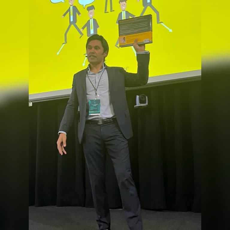 HOBA Tech CEO Heath Gascoigne-Key Note Presentation-Future of Business Conference-Stage-15