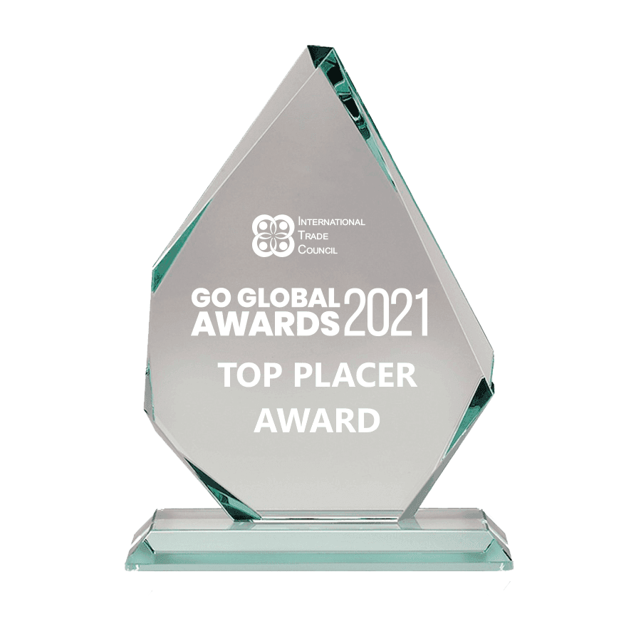 Winner of International Trade Council Top Placer for Go Global Award 2021