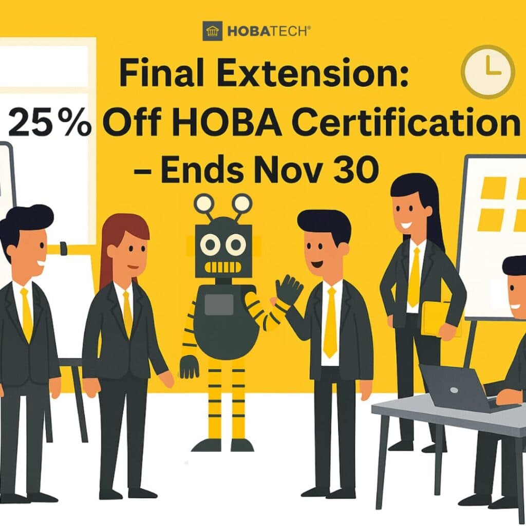 HOBA Tech Extends Founding Member Pricing Through November 30 HOBA Tech Extends Founding Member Pricing Through November 30
