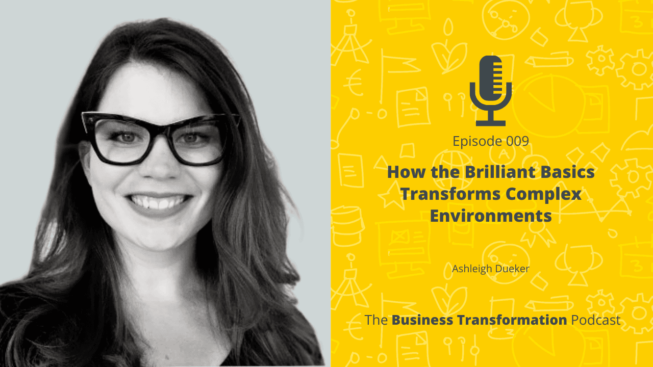 Ashleigh Dueker - How the Brilliant Basics Transforms Complex Environments Ashleigh Dueker - How the Brilliant Basics Transforms Complex Environments