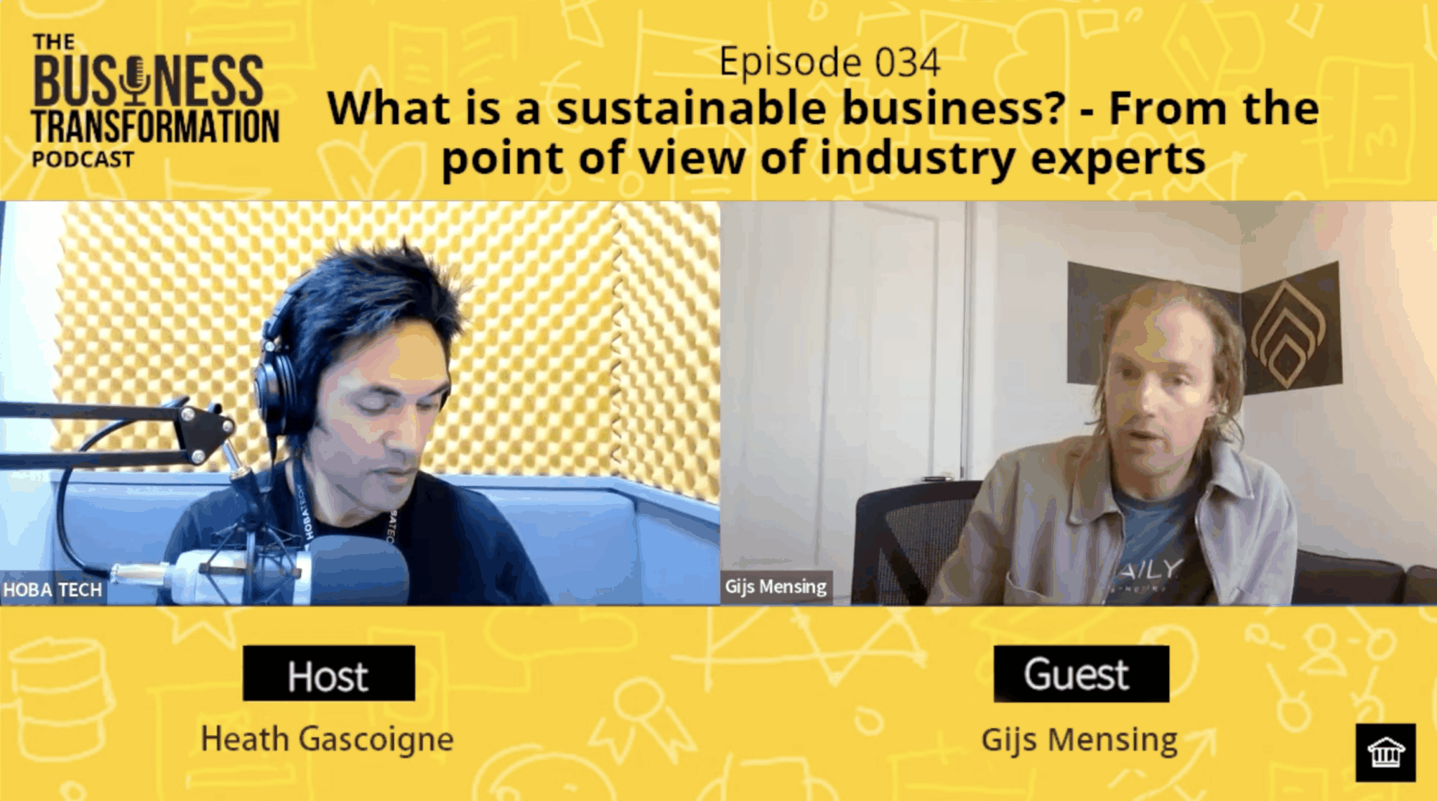 Unlocking Sustainable Business Strategies with Gijs Mensing | Podcast 034 Unlocking Sustainable Business Strategies with Gijs Mensing | Podcast 034