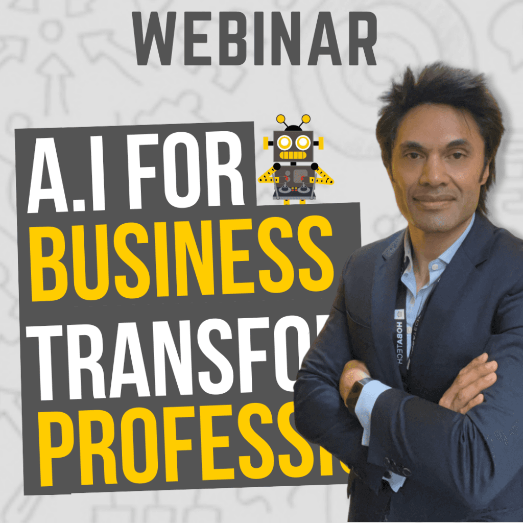 Webinar-AI for Business Transformation Professionals Webinar-AI for Business Transformation Professionals