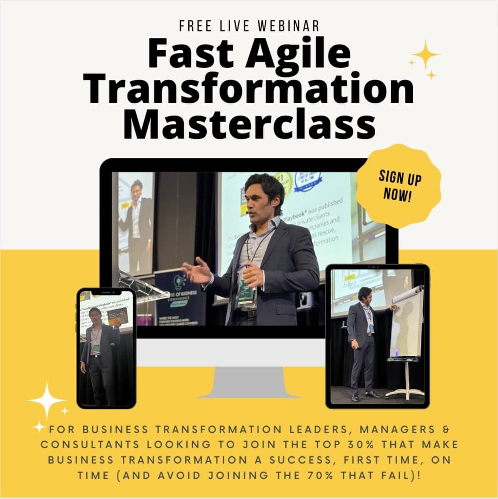 Fast Agile Business Transformation Masterclass - Elevate Your Strategy with HOBA