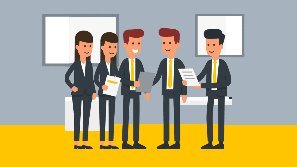 Cross-functional alignment in action: Teams syncing strategy, ops, and delivery using the HOBA® framework.