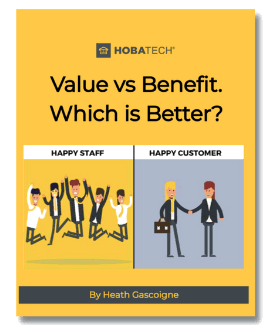 Value vs Benefit eBook Cover