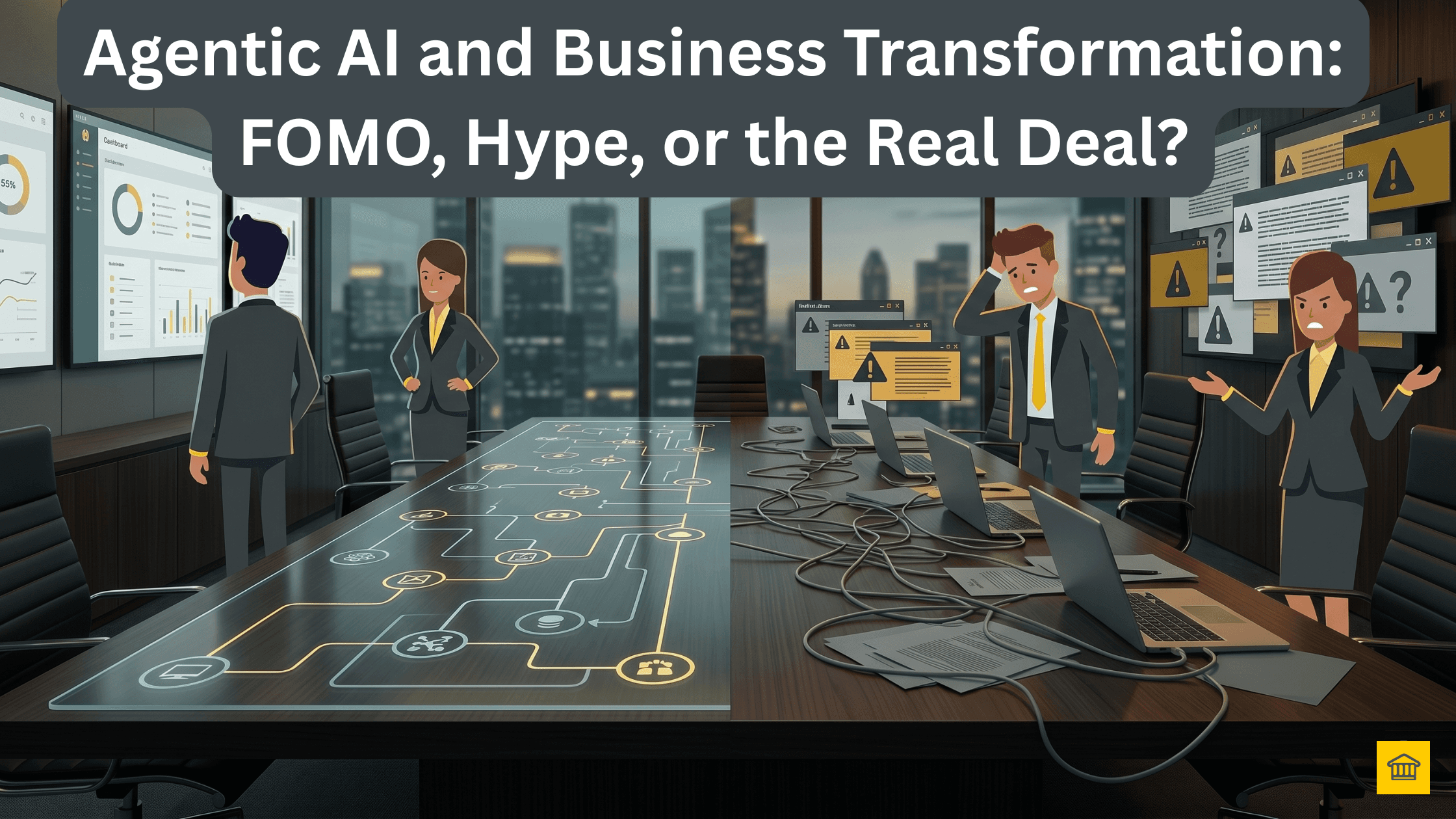 Agentic AI and Business Transformation: FOMO, Hype, or the Real Deal? Agentic AI and Business Transformation: FOMO, Hype, or the Real Deal?