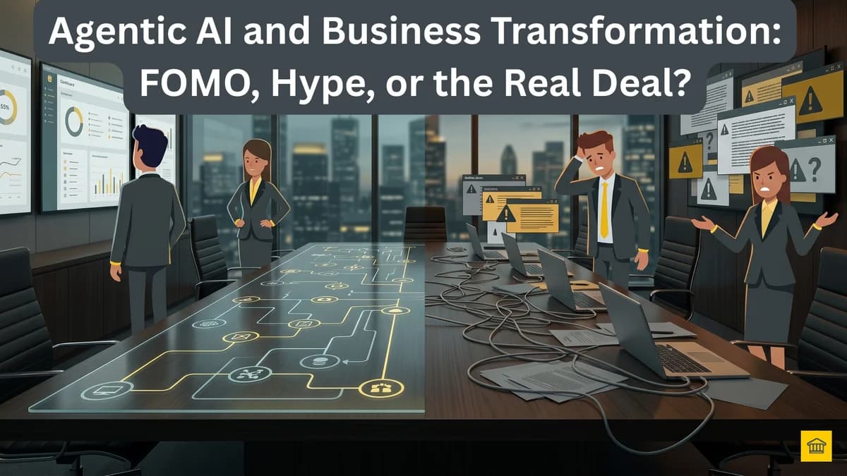 Agentic AI and Business Transformation: FOMO, Hype, or the Real Deal? Agentic AI and Business Transformation: FOMO, Hype, or the Real Deal?