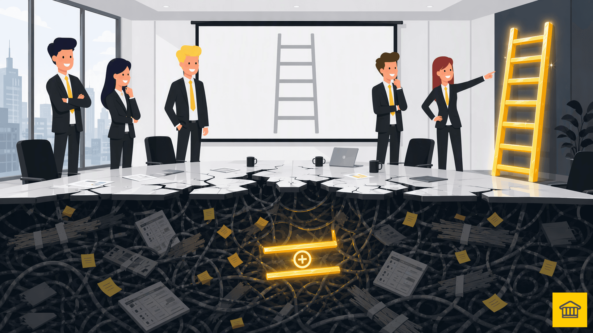 The 4+1 Ladder Has Five Rungs. Most Organisations Stop at Four. | HOBA The 4+1 Ladder Has Five Rungs. Most Organisations Stop at Four. | HOBA