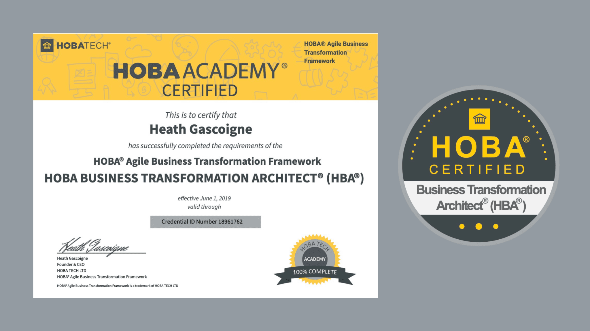 Certification upon completion to boost your credibility