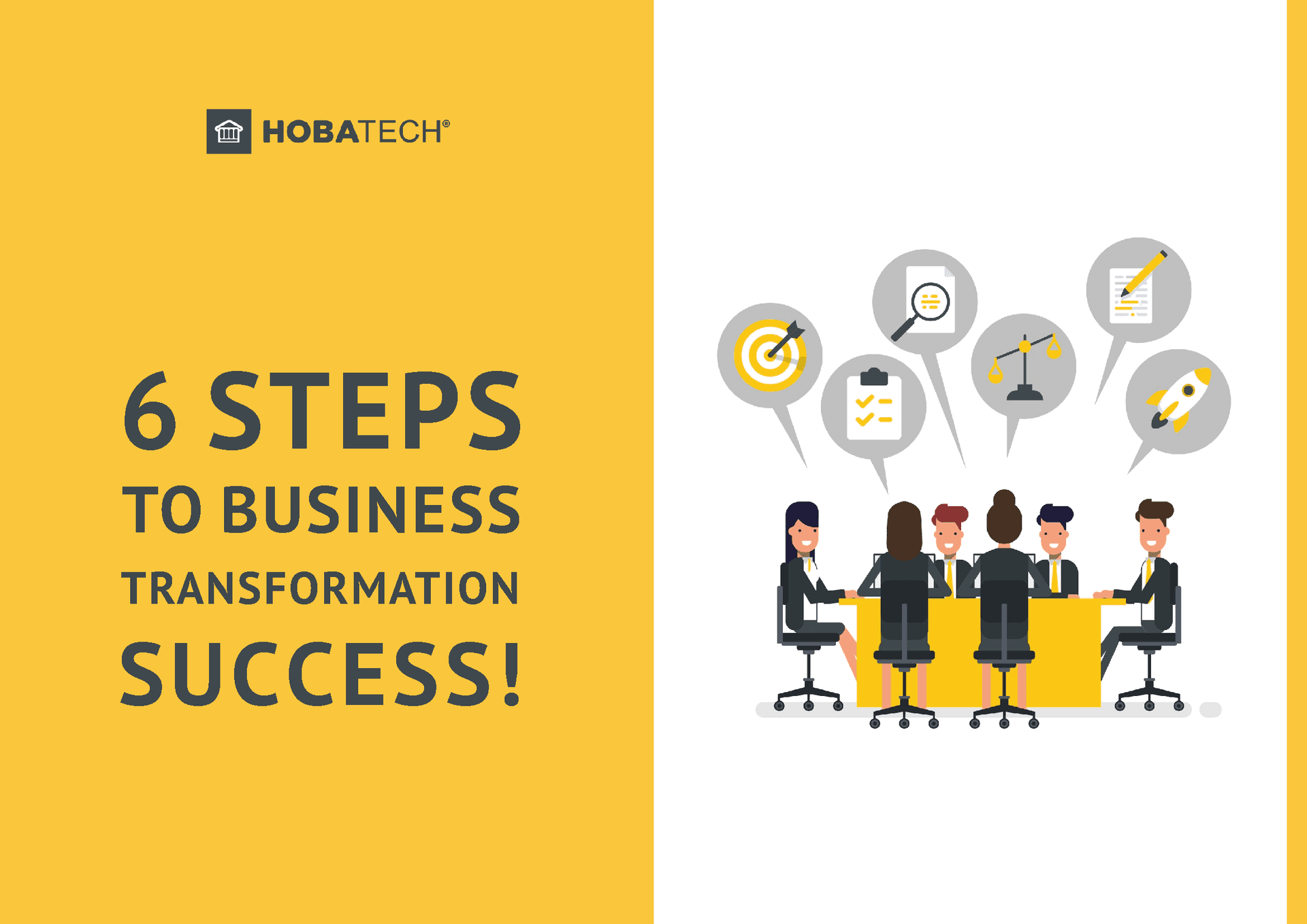 6 Steps to Business Transformation Success eBook — Page 1 6 Steps to Business Transformation Success eBook — Page 1