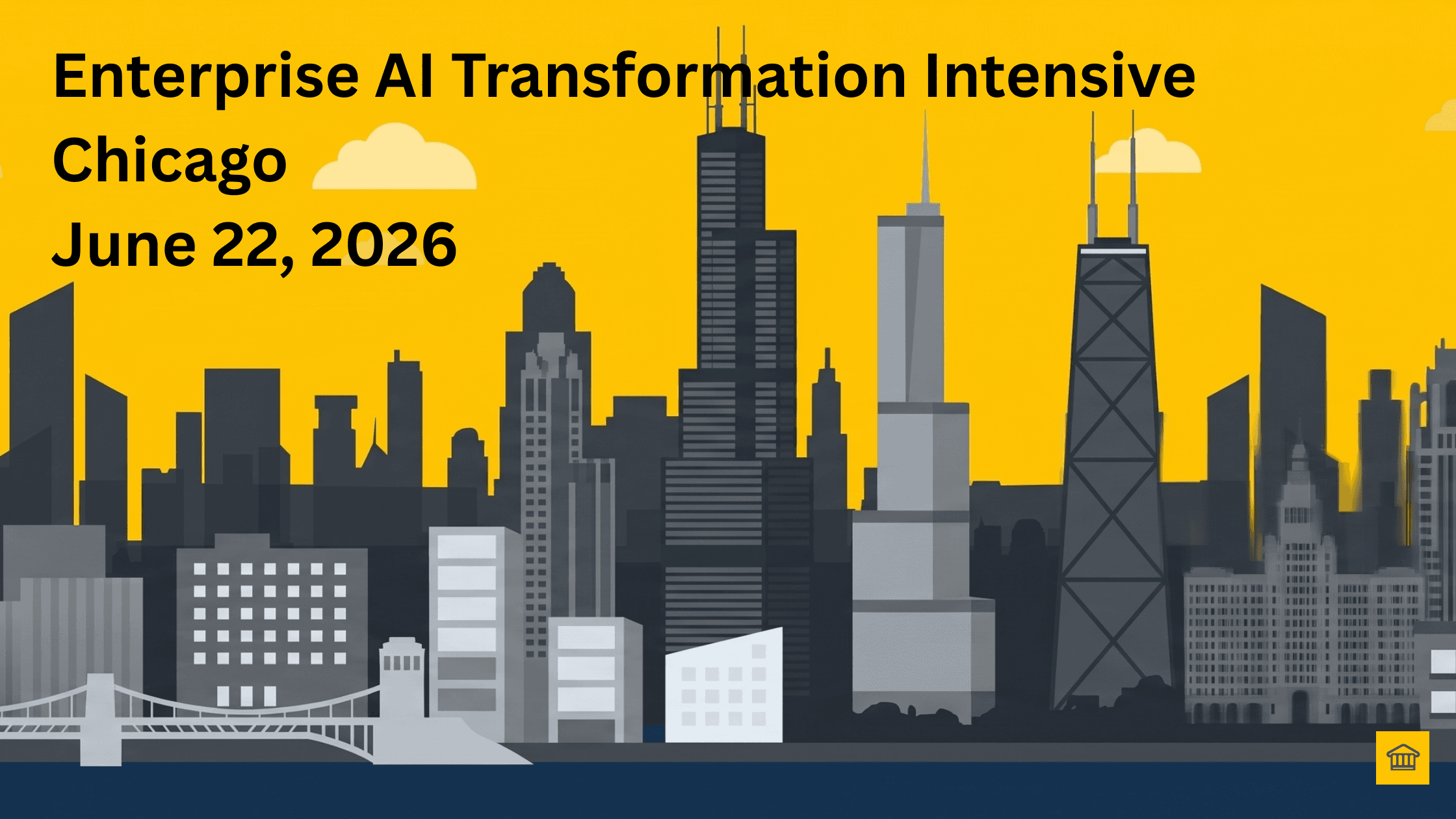 Enterprise AI Transformation Intensive: Why 70% Fail and How to Fix It at Chicago AI Week Enterprise AI Transformation Intensive: Why 70% Fail and How to Fix It at Chicago AI Week
