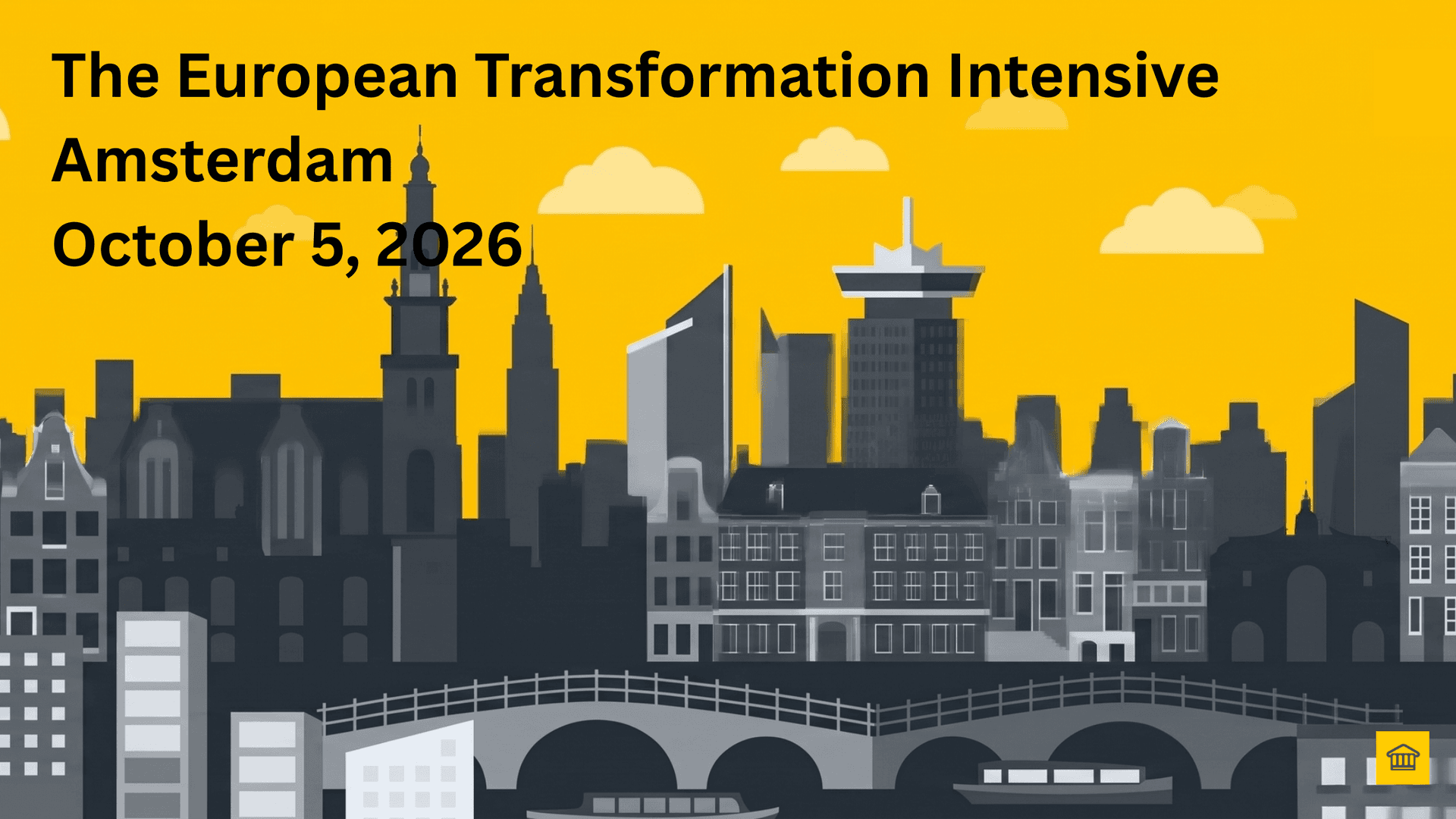 European Transformation Intensive at World Summit AI European Transformation Intensive at World Summit AI