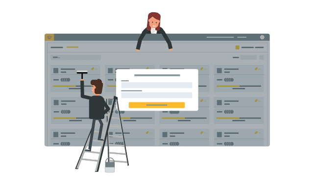 HOBA Pro Digital Transformation Platform HOBA Pro Digital Transformation Platform interface for enterprise users