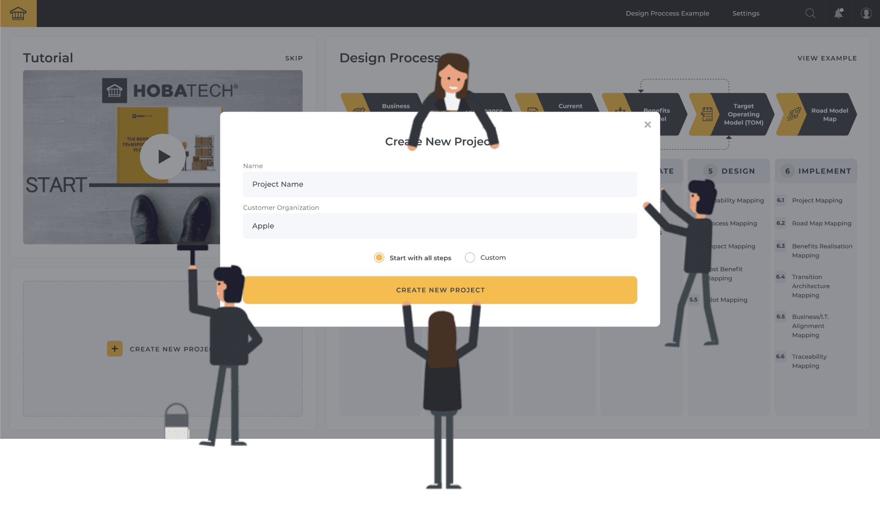 HOBA Pro team collaboration