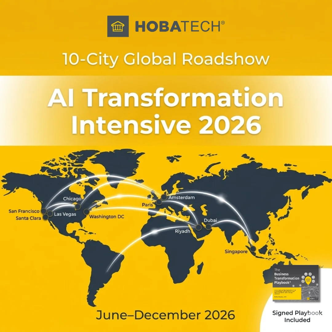 HOBA Tech Launches 10-City Global AI Transformation Roadshow for 2026 HOBA Tech Launches 10-City Global AI Transformation Roadshow for 2026