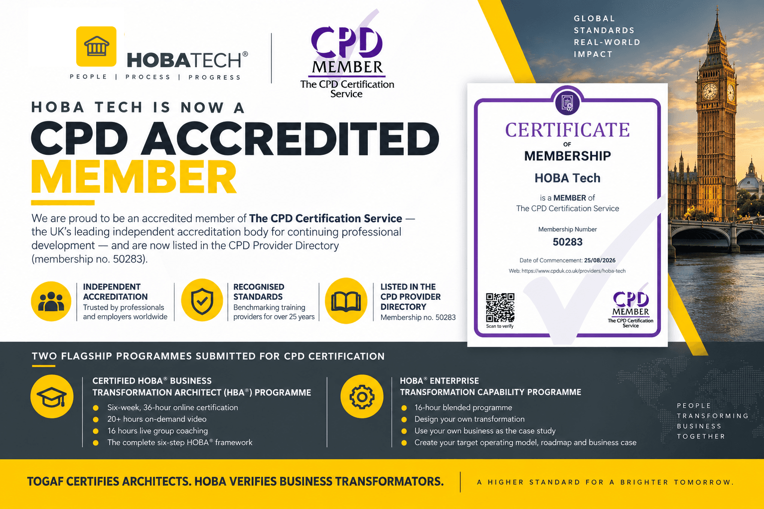 HOBA Tech Is Now a CPD Member — Here's What That Actually Means HOBA Tech Is Now a CPD Member — Here's What That Actually Means