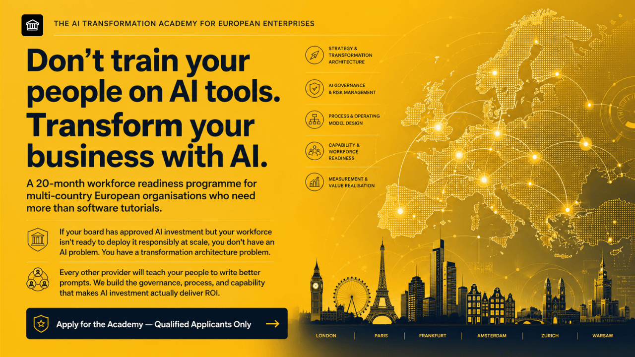 European enterprise AI transformation readiness
