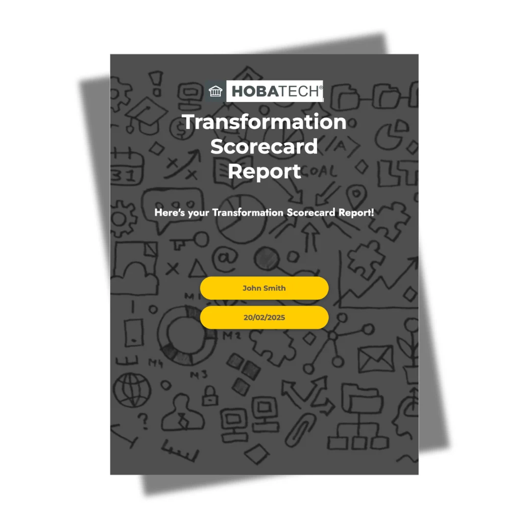 Transformation Delivery Scorecard report Transformation Delivery Scorecard report