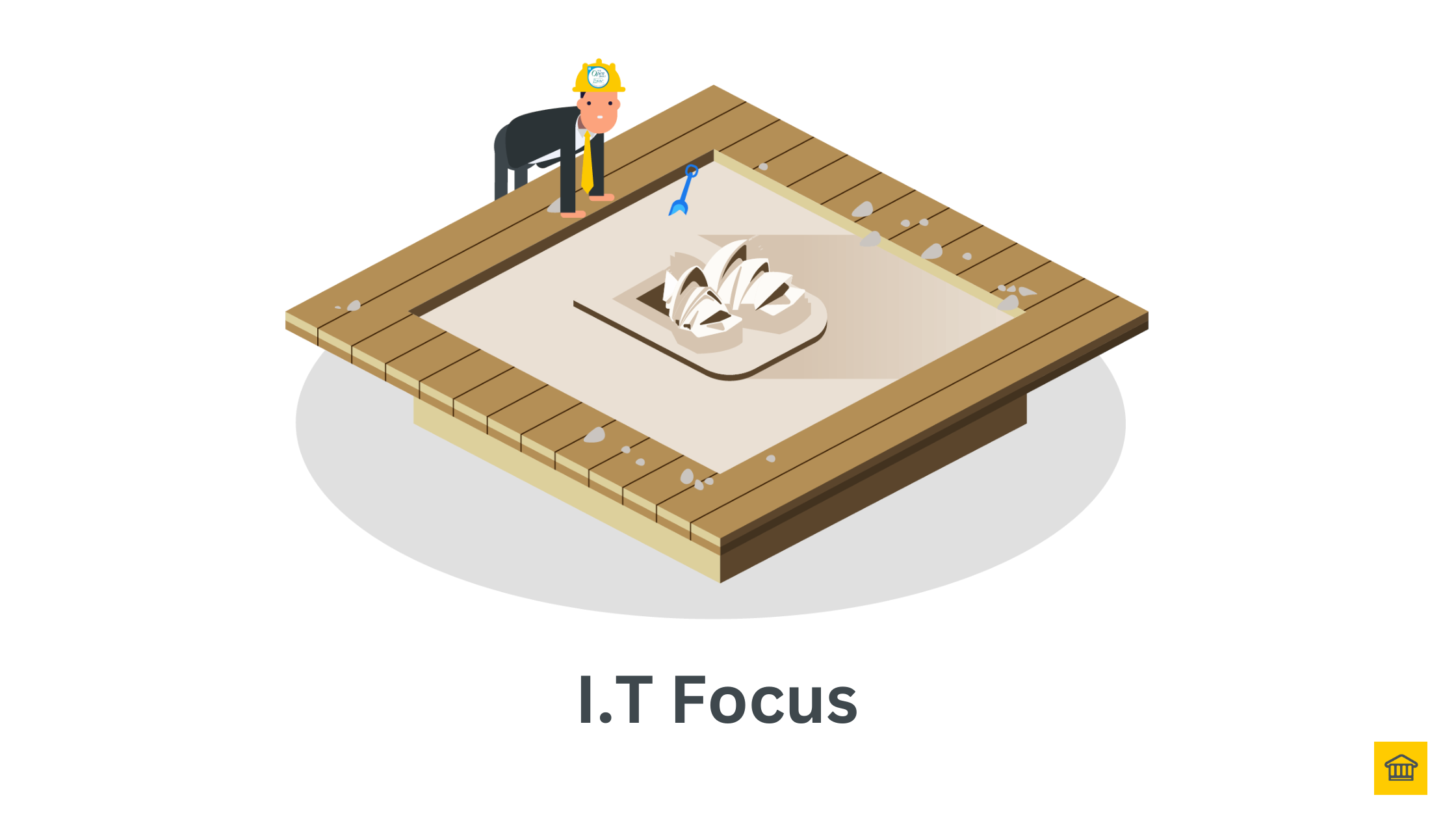 TOGAF framework logo highlighting single IT focus in enterprise architecture TOGAF framework logo highlighting single IT focus in enterprise architecture