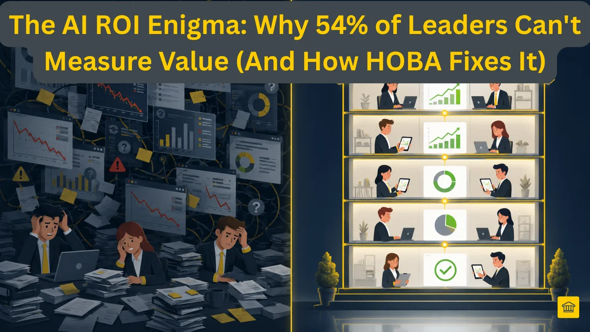 The AI ROI Enigma: Why 54% of Leaders Can't Measure Value (And How HOBA ...
