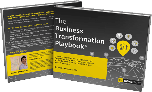 Business Transformation Playbook Dual Covers