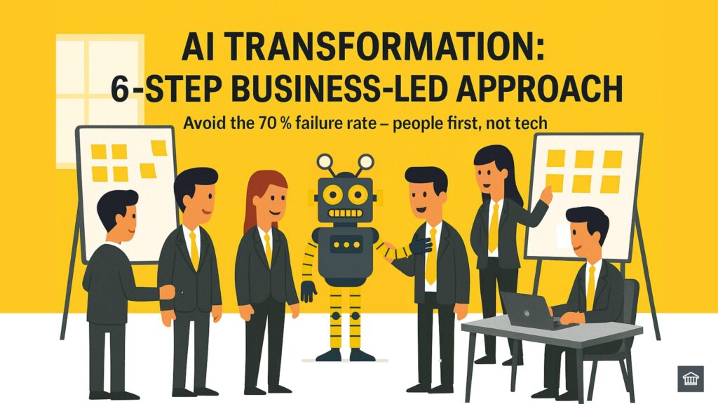 AI Transformation The Complete 6-Step Business-Led Approach