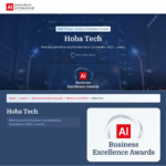 AII Awards 2023-Business Excellence Awards-winner_HOBA Tech_Most Innovative Business Transformation Consultancy