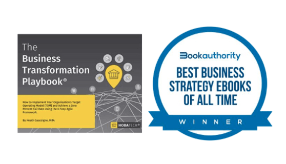 Best Business Strategy eBook List of All Time-The Business Transformation Playbook Award