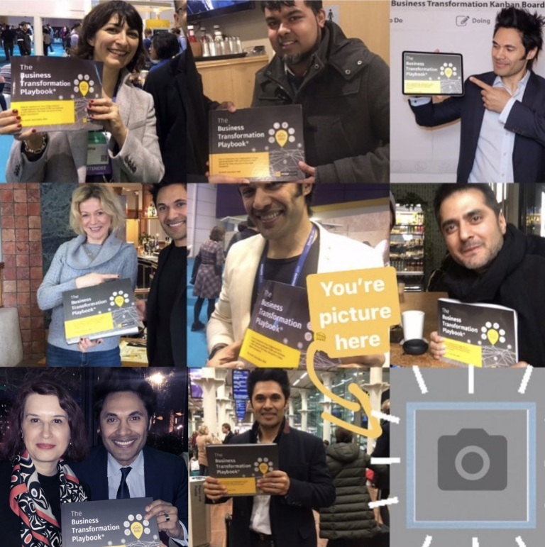 The Business Transformation Playbook Book Signing Photos