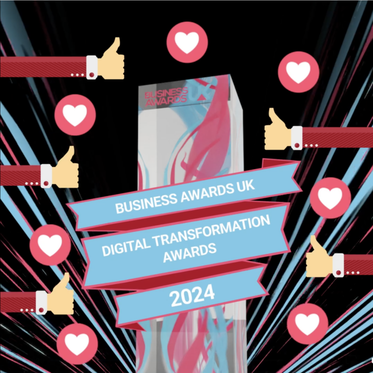 Business Awards UK Digital Transformation Awards 2024 Winner HOBA Tech Community Impact through Digital Transformation
