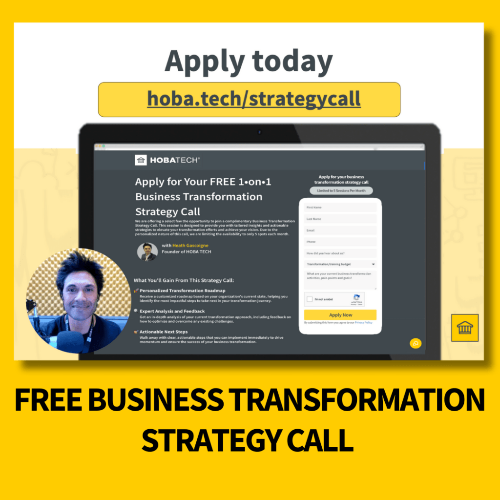 FREE Business Transformation Strategy Call