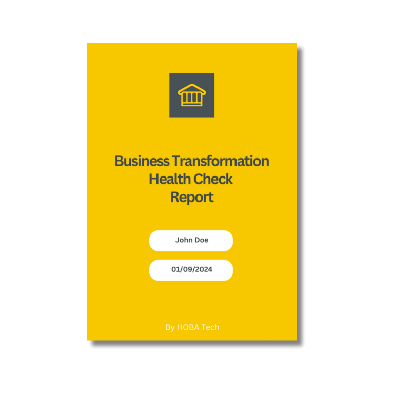 Get a FREE Online Health Check of your Business Transformation efforts Report