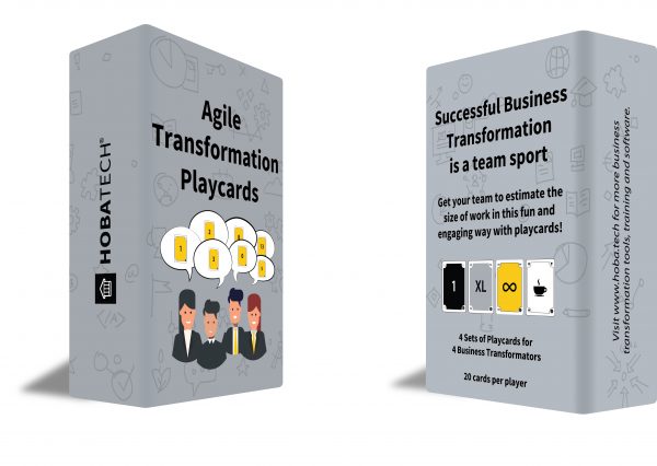 HOBA Agile Transformation Playcards Front Back Box Cover