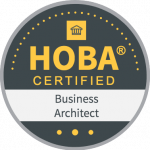 Certified HOBA Business Architect Badge