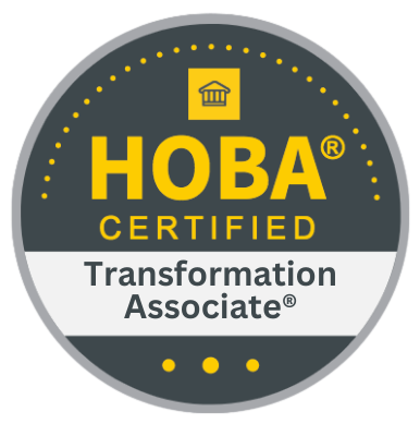 HOBA Certified Badge-Business Transformation Associate