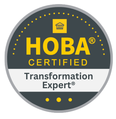 HOBA Certified Badge-Business Transformation Expert