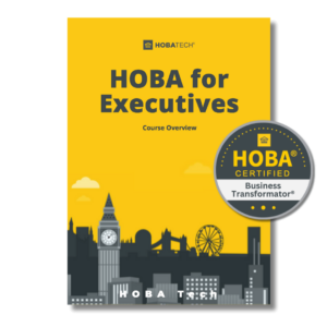 HOBA for Executives overview 2D cover and badge