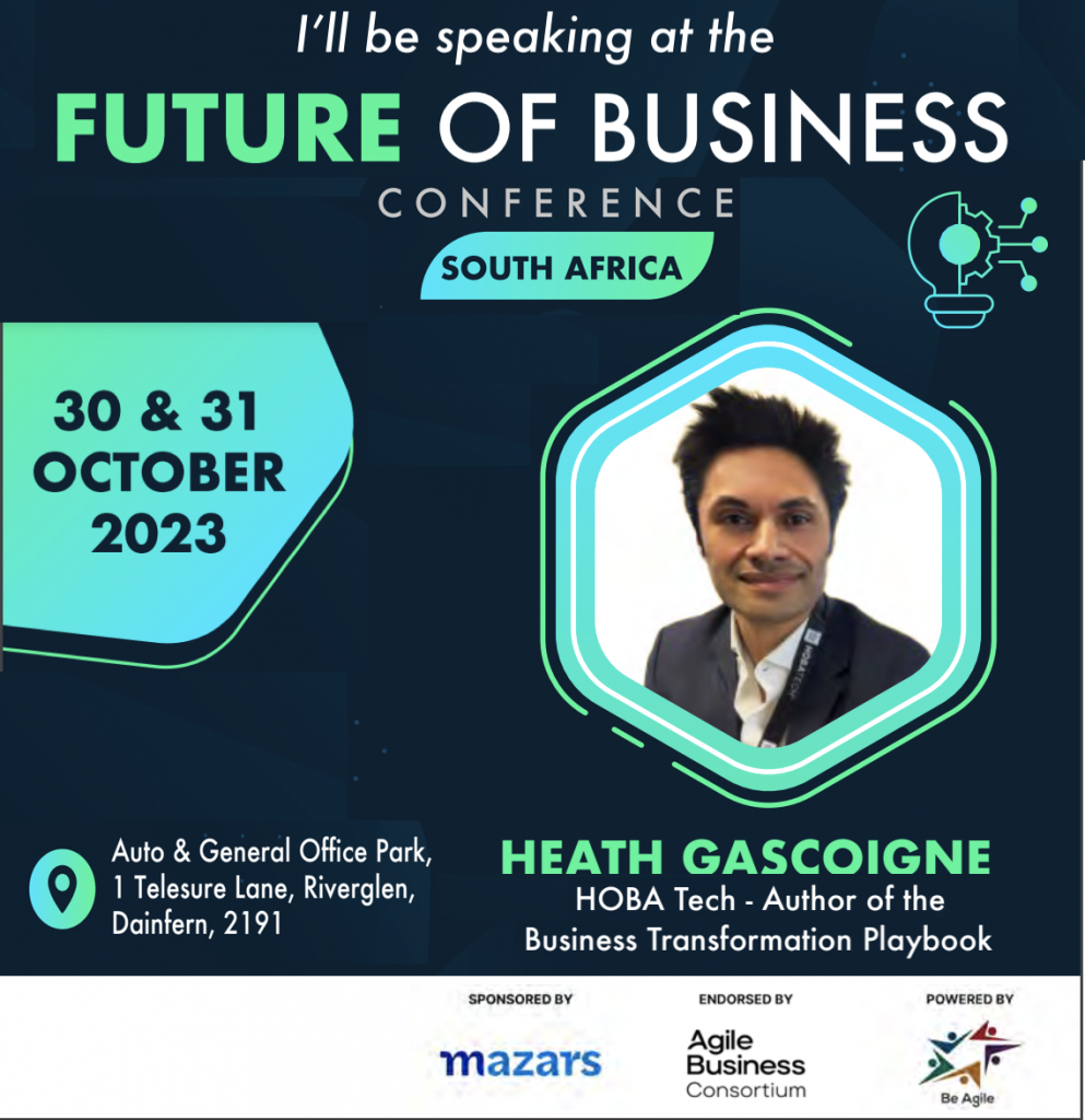 Im Speaking at Future of Business Conference 30-31 October 2023-Key Note-Heath Gascoigne