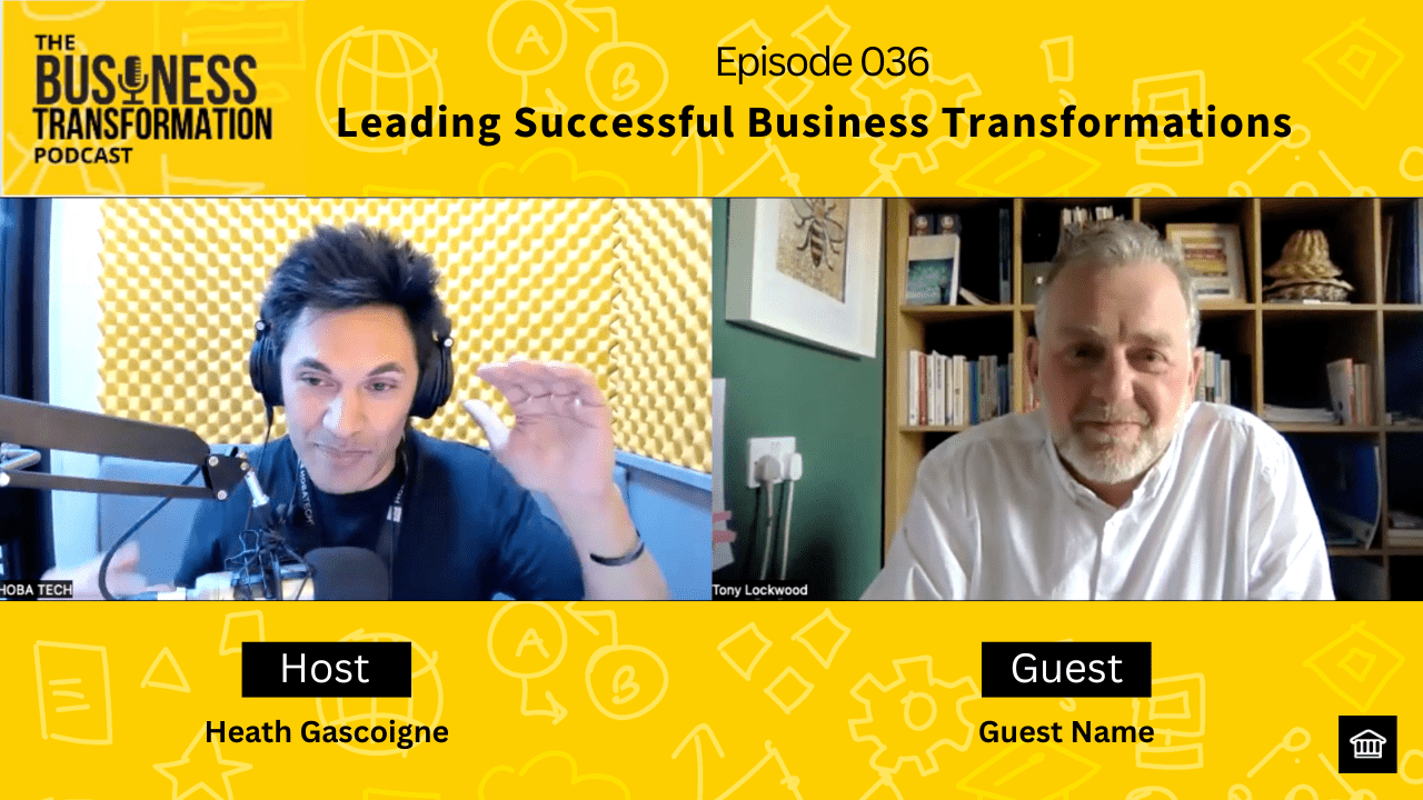 The Business Transformation Podcast 036-Tony Lockwood-Show Thumbnail