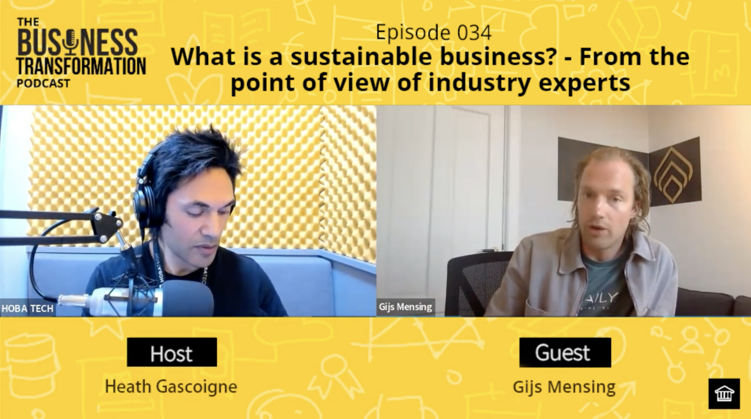 The Business Transformation Podcast-Episode 034 Gijs Mensing